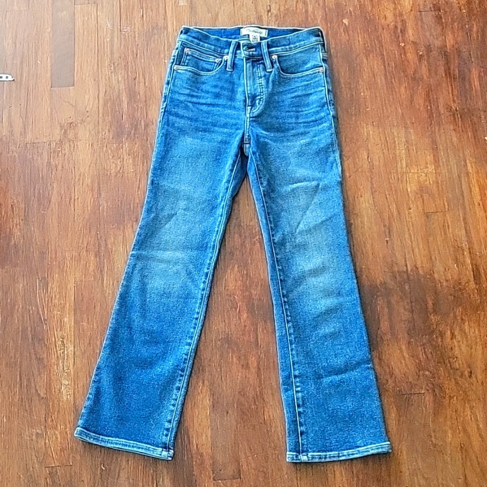 Madewell cali demi boot jeans
